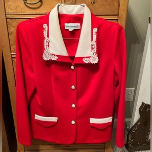 “Jacqueline Kennedy Would Love This” Vintage Pablo Collection 80’s Blazer - 12P